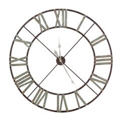 Large Wrought Iron Clock