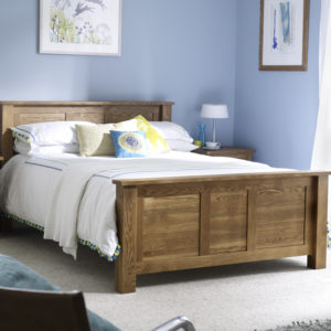 Kingsize 3 Panelled Bed - Lulworth