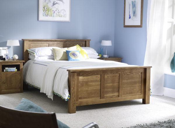 Kingsize 3 Panelled Bed - Lulworth