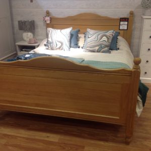 Solid Oak Kingsize Bed