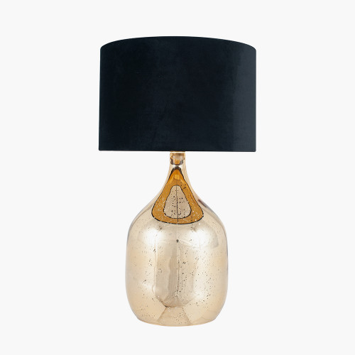 Mercurial Gold Glass Table Lamp