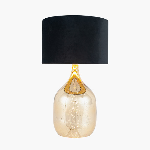 Mercurial Gold Glass Table Lamp