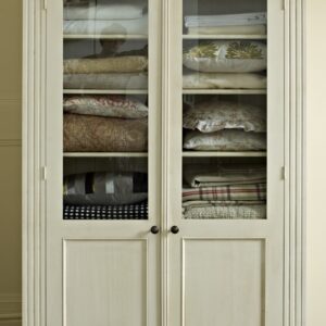 Glazed Linen Cupboard - Antique
