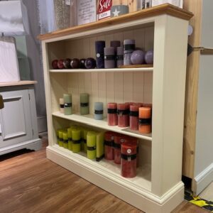 122cm Wide Open Shelved Bookcase